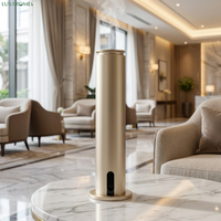 Diffuseur d'arômes de luxe en aluminium L300, 500m³, sans eau, corps en alliage 100ml, nébuliseur intelligent à minuterie pour hôtels, bureaux et salles de sport