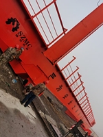 Grue élévatrice à Double courroie 10T 125T, conteneur de portique avec chariot mobile d'extérieur, meilleur prix