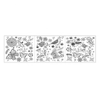 Papier à Dessiner Mural Personnalisé, Poster OEM ODM, Rouleau de Peinture Autocollant Conçu pour les Enfants, 30x103cm