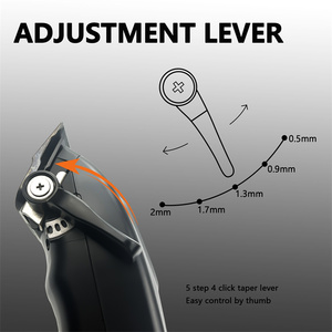 NUEVA Cortadora de Pelo Profesional OEM 2026 con Rotor Externo Sin Escobillas, Recargable, Inalámbrica, para Hombre, con Cuchilla DLC - Product Image 6