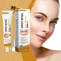 Crème anti-rides au venin d'abeille OEM, hydratante, éclaircissante, pour les ridules, vente en gros, crème anti-rides pour le visage 20G