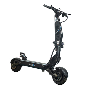 Scooter Eléctrico Plegable Geofought Dropshipping R7 72V 8000W con Batería de 40AH, Neumáticos de Carretera de 11 Pulgadas, Motor Dual y Color Fibra de Carbono - Product Image 1