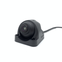 Espejo Retrovisor para Camión de 12.3 Pulgadas, Cámara de Visión Delantera de Doble Lente AHD 1080p, Espejo Lateral para Autobús