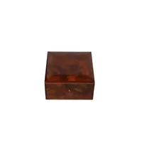 Boîte à montre en bois personnalisée, boîte de rangement pour montre en bois brillant avec couvercle rabattable, boîte cadeau de luxe pour montre avec logo personnalisé