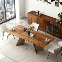 Pied de table de salle à manger en métal contemporain, cadre de meuble en fer, pied de meuble industriel pour table de salle à manger en marbre ou en bois