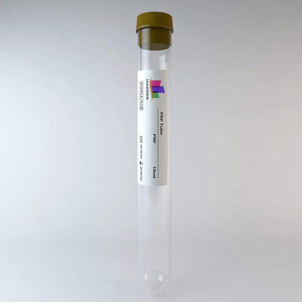 10 ml iPRFチューブ歯科用PRF遠心チューブ