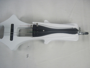 Instrumento de cuerda de diseño personalizado de violonchelo eléctrico sólido de color blanco de alta calidad marca Sinomusik hecho en China - Product Image 3
