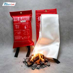 Manta Ignífuga de Emergencia Personalizada para Supresión de Incendios <span class=keywords><strong>en</strong></span> la Cocina, Manta Ignífuga de Fibra de Vidrio BSI <span class=keywords><strong>EN</strong></span> para el Hogar - Product Image 2