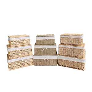 Hallowmas Handmade Eco-Friendly Multifunctional Woven Rattan Swing <b>Storage</b> Basket Fast Delivery Customized Color Made in Vietnam - Product Image 4