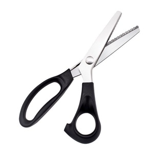 Tijeras de encaje de acero inoxidable, tijeras para tela, tijeras de sastre, accesorios para tela, tijeras dentadas, diseño ondulado - Product Image 4