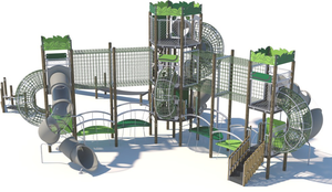 Chất Lượng Cao Hot-Bán Sân Chơi Trẻ Em Ngoài Trời Sân Chơi Với Slide Đa-Chức Năng Chơi Mặt Đất Nhựa - Product Image 5