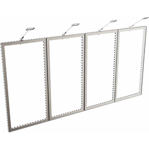 Système de stand modulaire incurvé léger en tissu de 62 mm pour salon professionnel avec graphismes interchangeables - Product Image 5