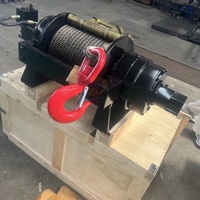 Treuil hydraulique de 10 tonnes à prix d'usine, très vendu, avec câble métallique, robuste, avec embrayage pneumatique pour camions de transport de voitures
