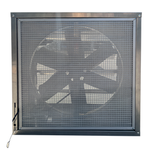 Mới Đến 20 Inch 304 Thép Không Gỉ Bụi Bằng Chứng 380V AC Thông Gió Quạt Thông Gió Với Kim Loại Lưới Người Hâm Mộ Bộ Lọc Không Khí Net - Product Image 2