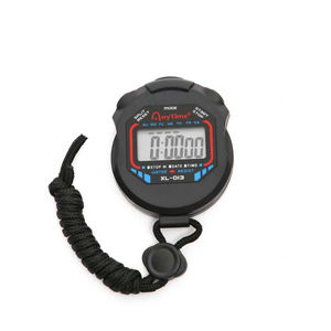 Chronomètre électronique numérique professionnel en plastique étanche pour hommes, minuterie, compte à rebours, alarme, horloge, entraînement d'arbitre, course à pied - Product Image 1