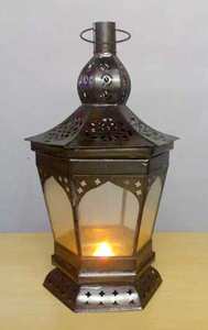 Premium Quality Moroccan Lantern in Metal with Vintage Finished Perfect for <b>Tea</b> Light <b>Candle</b> Holders and Elegant Home Decor - Product Image 4