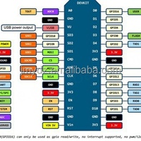 Orijinal ESP8266 Seri ESP8266 V3 Kablosuz 32-Bit Uyumlu Node MCU Wemos D1 Mini V3 Lua Geliştirme Kartı WIFI Nodemcu