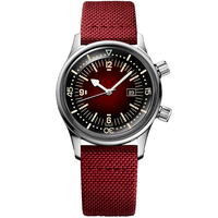 Montre de plongée à quartz pour femme Swiss Classic, design mécanique