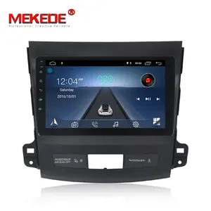 Mekede 9 "Android 8,1 GPS de navegación del coche para Mitsubishi Outlander xl 2 Radio de coche reproductor Multimedia estéreo de apoyo Video