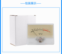 Amplificateur analogique double à 2 voies avec indicateur stéréo Lampe à LED Colonne Niveau de musique Lumière Audio Vu Meter Garantie 1 an