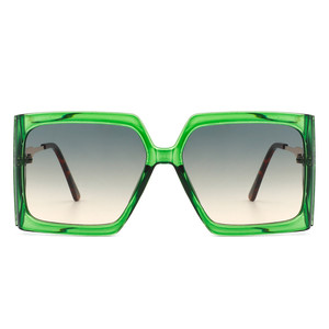 Yellowra - Occhiali da Sole Oversize Retrò Quadrati di Grande Formato per Donna - Product Image 2