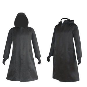 Costume da Calamari Game 2025 per Halloween e Carnevale, Tuta con Giacca e Salopette Nera per Feste e Spettacoli - Product Image 2