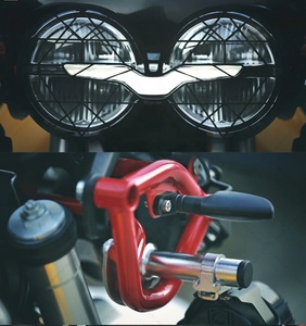 Meilleur prix <span class=keywords><strong>moto</strong></span> accessoires phare Grille garde protecteur couverture pour <span class=keywords><strong>moto</strong></span> guzzi v85tt accessoires 2019-2021 - Product Image 3