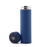 Bouteille d'eau intelligente de luxe, thermos Portable avec couvercle, Logo personnalisé entrée