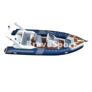 Bateau pneumatique RIB 580 de 20 pieds, coque en fibre de verre, Hypalon - Product Image 4