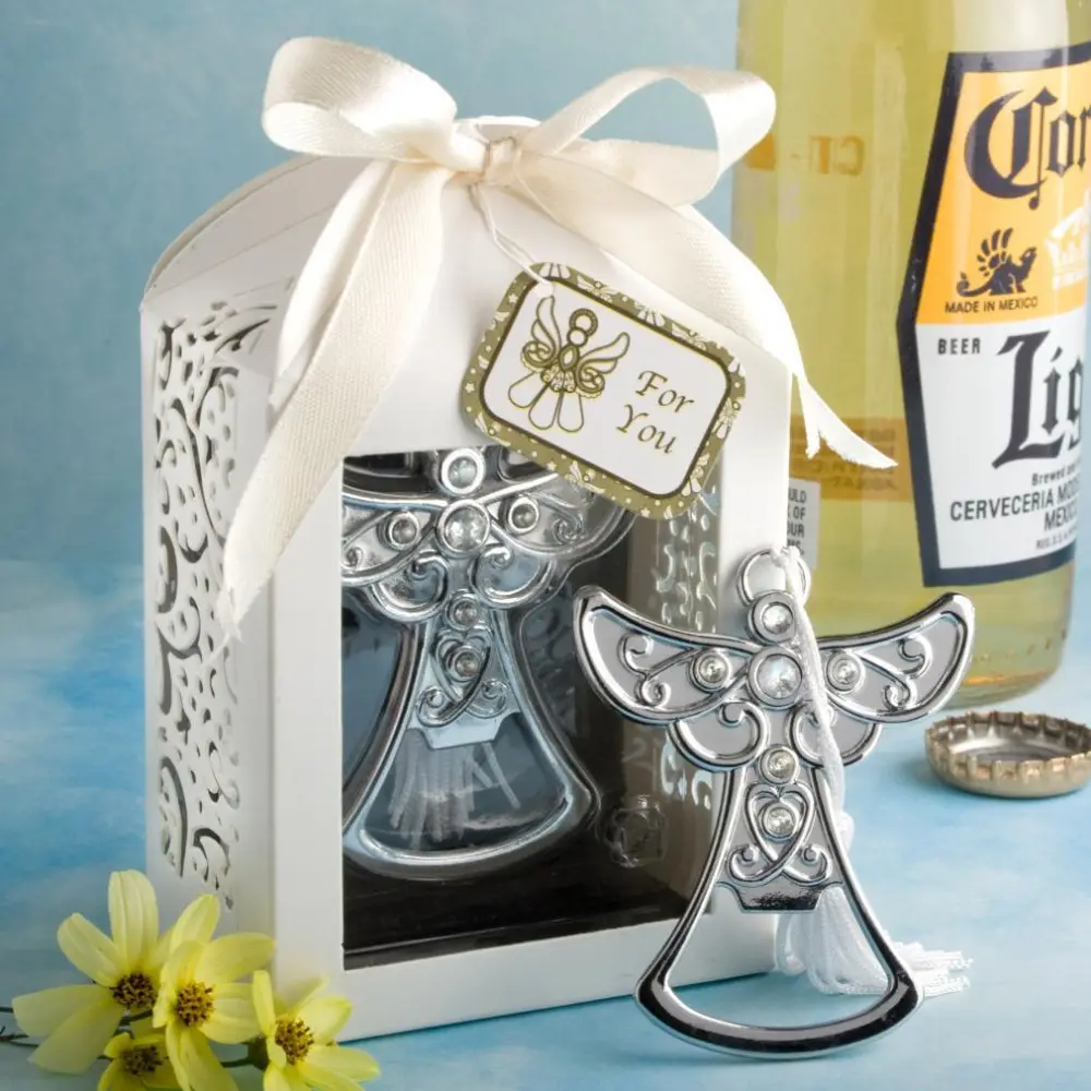 Ywbeyond Alloy Angel Bottle Opener Barware Wedding Favors Reception Gift Baby Bridal Shower Souvenirs Wedding Favor Gift