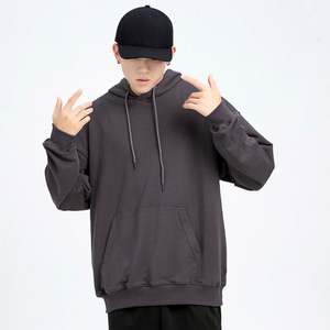 Sudaderas con Capucha Lisas de Poliéster para Hombre, Personalizadas con Logotipo, Venta al Por Mayor de Fábrica 2026, para Impresión - Product Image 4