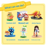 Muñecas y mascotas de PVC hechas a medida, figuras de caja ciega, artesanías de resina, dibujos animados congelados, juguetes moldeados por inyección de epoxi, modelo de estilo de juguete