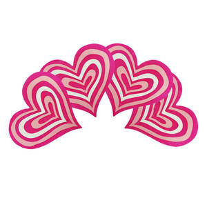 Cache-tétons roses en gros, motif cœur, autocollants pour seins, cache-tétons adhésifs sexy en forme de cœur - Product Image 4