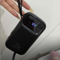 Power Bank Mini Portabel Pengisi Daya Cepat 22.5W Ukuran Kecil Bentuk Kapsul, Hadiah Promosi Logo Kustom Laris Manis