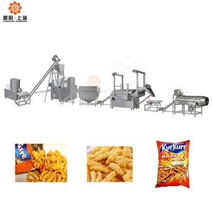 Nhỏ kurkure Máy làm niknak chiên cheetos Nồi chiên máy ép đùn Ngô grits cheetos máy thực phẩm - Product Image 2