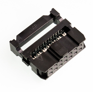 Presa presa presa IDC connettore femmina 2.54mm Pitch Y connettore terminale con scarico per cavo a nastro piatto - Product Image 2