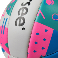 Ballon de volley-ball de compétition professionnel de haute qualité, taille 5, pour intérieur, en PVC personnalisé, couleur rose Meersee, nouveau style 2027