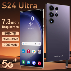 S24 Ultra Telefono per Anziani 5G, Schermo Grande da 7,3 Pollici, Batteria <span class=keywords><strong>a</strong></span> Lunga Durata 8000mAh, 16GB 1TB, Facile da Usare, Sblocco con Riconoscimento Facciale e Impronta Digitale, Conveniente e Semplice - Product Image 6