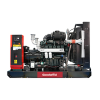 Groupe électrogène diesel de secours électrique 2026 OEM Goodwind Open 250 375 kVA à faible consommation de carburant