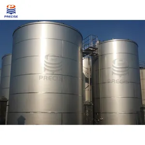 Tanque de armazenamento de azeite de palma comestível de aço inoxidável 20KL 30KL 40KL 50KL