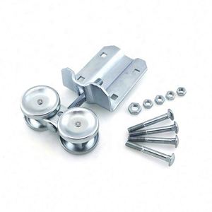 ชุดอุปกรณ์ประตูบานเลื่อนแบบรางคู่ WEKIS รุ่นโมเดิร์น ทำจากทองเหลืองและเหล็กกล้า ทนทาน เหมาะสำหรับห้องนั่งเล่น ป้องกันเสียงรบกวน - Product Image 6