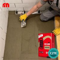 Adhésif en poudre pour carrelage C300 conforme à la norme ISO C2TE, colle multi-scénarios pour murs et sols, idéal pour la pose et la rénovation de carrelage sur toute la maison