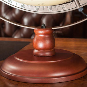 ลูกโลกโบราณ Tianyu ขนาด 45 ซม. พร้อมไฟฐานไม้ตกแต่ง สำหรับตกแต่งโต๊ะทำงาน ห้องนั่งเล่น หรือเป็นของขวัญ - Product Image 4