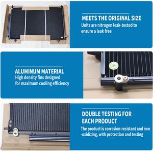 Condenseur de climatisation automatique pour Toyota Voxy Noah TA-AZR60G AZR60 1AZ-FSE Essence 88460-28580 - Product Image 6