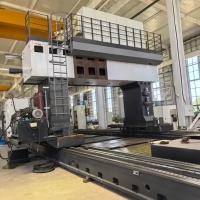 Centre d'usinage à portique 3 axes WEIDA GMC-25P d'occasion, grande table, fraiseuse CNC pour la fabrication de moules