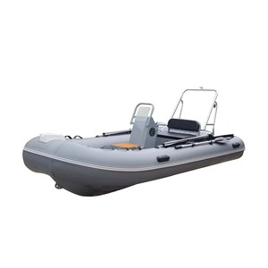 Nervure de coque en aluminium 4.5m 15ft hypalon sauvetage gonflable plancher en aluminium bateau rigide RIB - Product Image 4