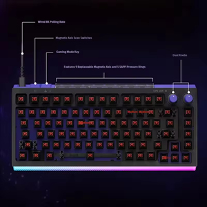 Teclado mecánico para juegos Logitech G512X original con diseño del 75%, cableado, intercambiable en caliente, con tasa de sondeo de 8K y RGB para jugadores de PC. - Product Image 4