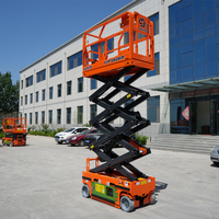 Promotion : Plateforme élévatrice à ciseaux autopropulsée hydraulique de 6 m pour espaces étroits