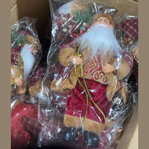 <b>Christmas</b> Standing Santa Claus Doll <b>Gifts</b> Toys Standing Crafts Ornament for Traditional Holiday Figurine Decoration - Product Image 6
