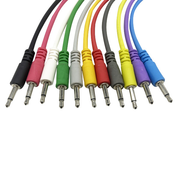 Shield 3.5mm TS to TS Cable for Various Audio Connections